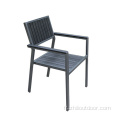 Chaise en bois en plastique extérieure Chaises de restaurant pour l&#39;extérieur
